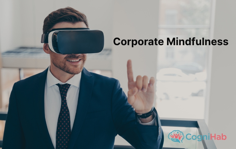 a-corporate-employee-wearing-blue-coat-is-doing-VR-mindfulness-at-office