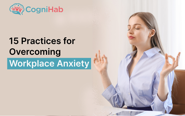 girl-wearing-blue-top-is-meditating-for-overcoming-workplace-anxiety